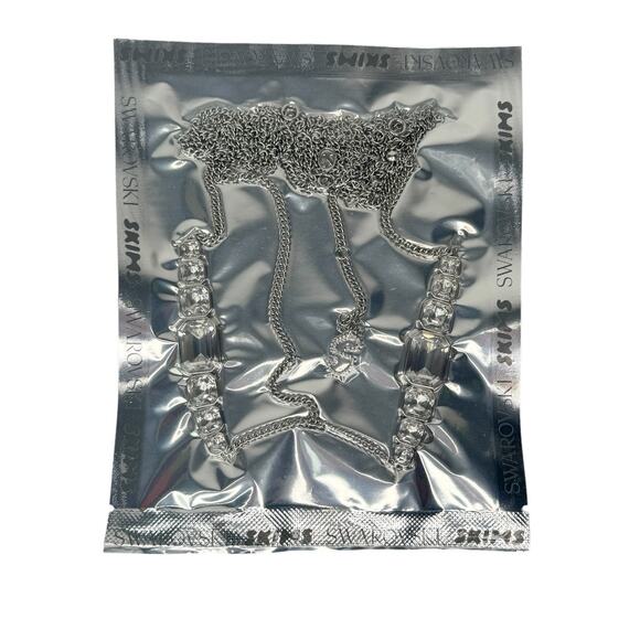 Swarovski x SKIMS V BODY CHAIN (Silver) - Picture 2 of 5